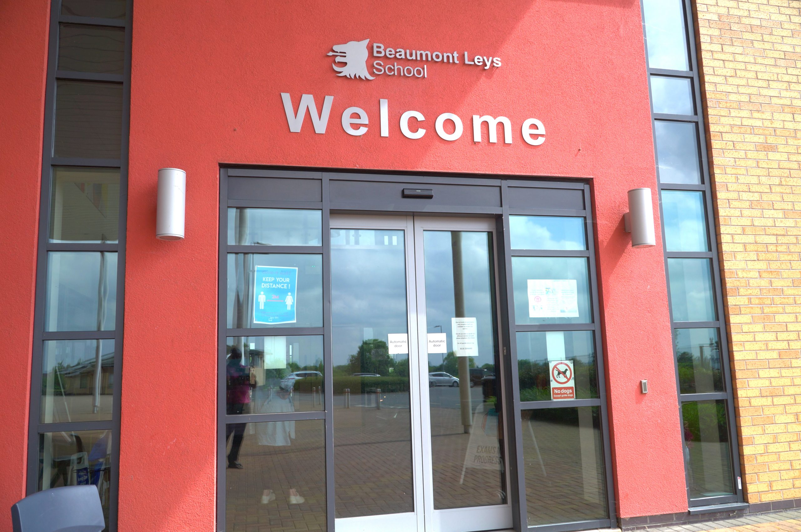 Beaumont Leys School Entrance